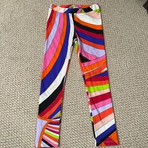 Pucci couture kids leggings size 8